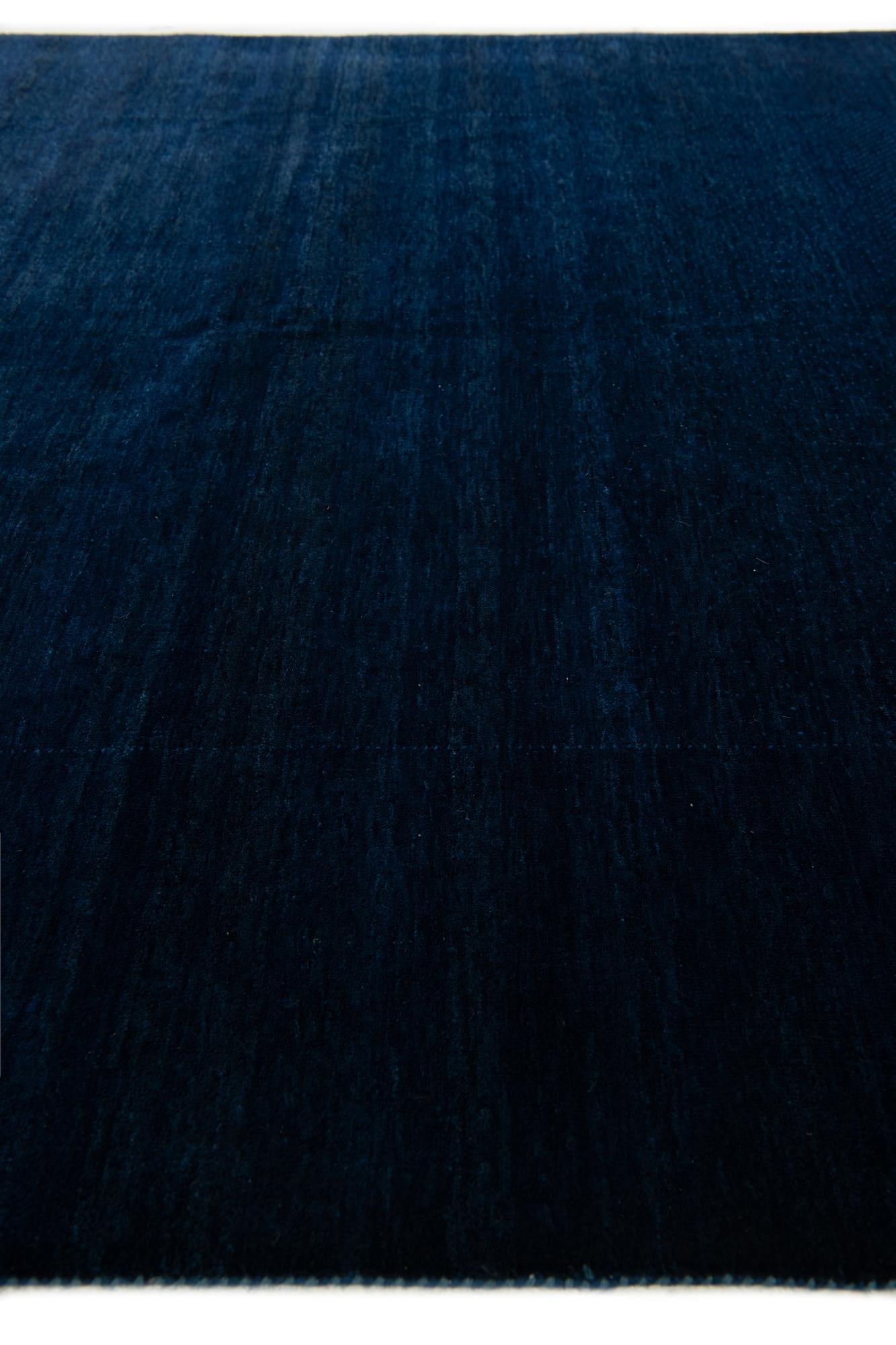 5' 10 x 8' Hand Knotted Gabbeh Wool Rug