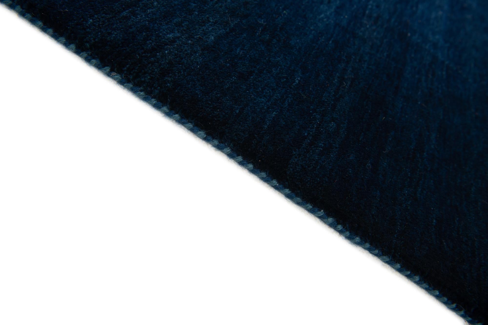 5' 10 x 8' Hand Knotted Gabbeh Wool Rug