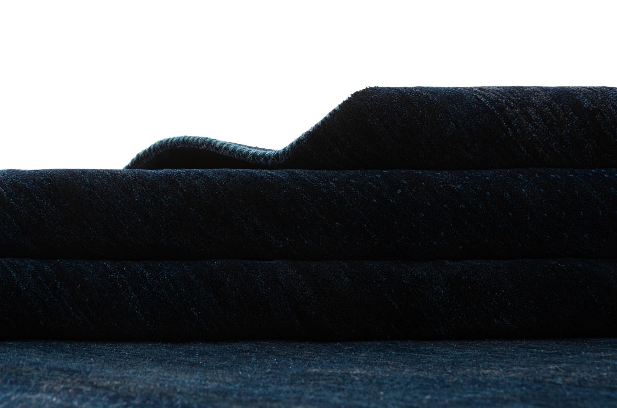 5' 10 x 8' Hand Knotted Gabbeh Wool Rug