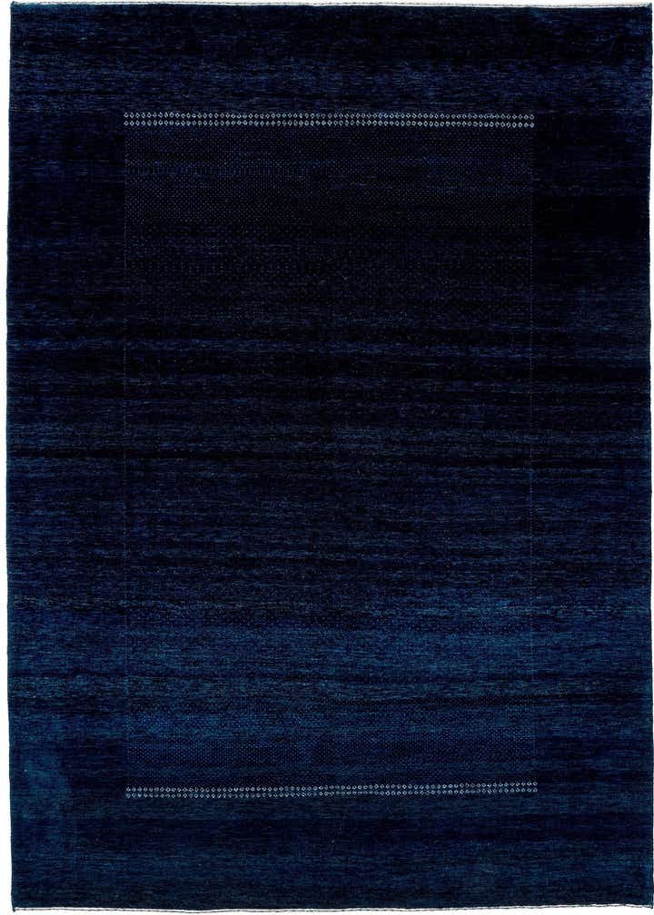 5' 10 x 8' Hand Knotted Gabbeh Wool Rug