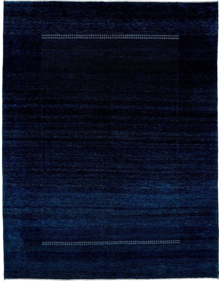 Detail image of 5' 10 x 8' Hand Knotted Gabbeh Wool Rug