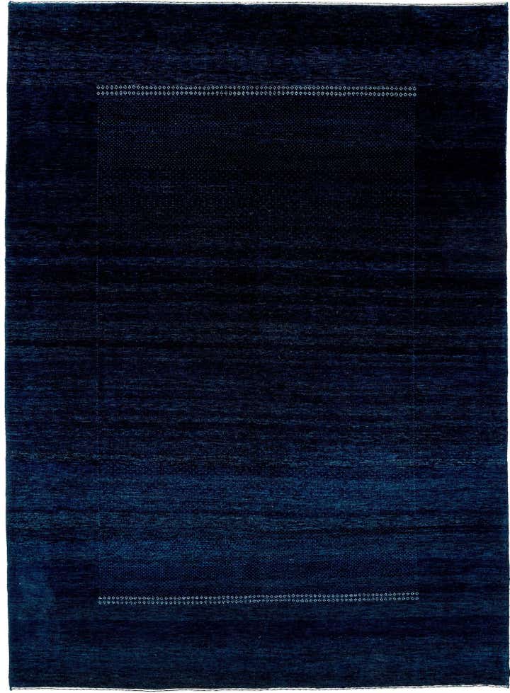 5' 10 x 8' Hand Knotted Gabbeh Wool Rug