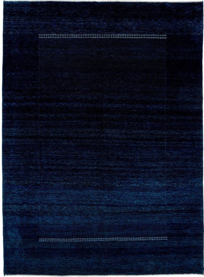 Detail image of 5' 10 x 8' Hand Knotted Gabbeh Wool Rug