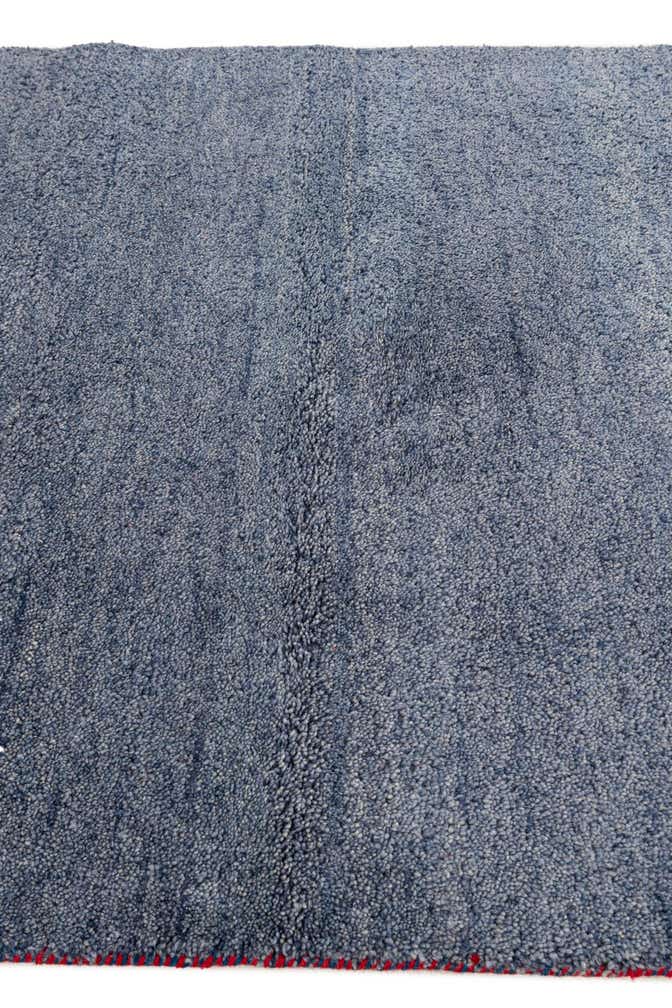 4' x 5' 10 Hand Knotted Gabbeh Wool Rug