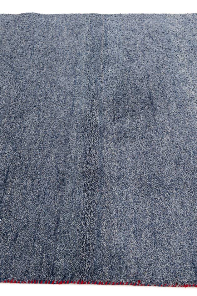 Detail image of 4' x 5' 10 Hand Knotted Gabbeh Wool Rug