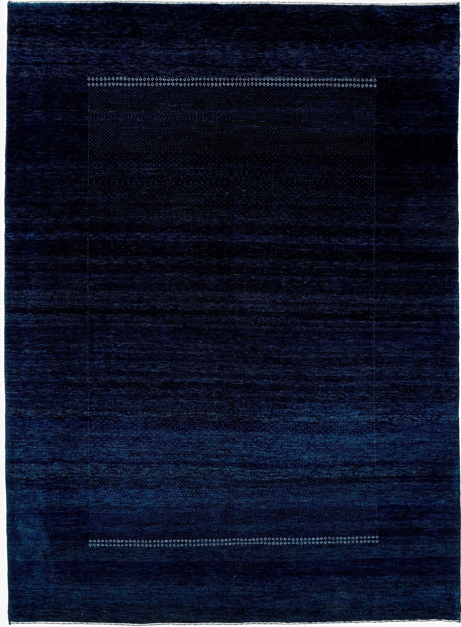 5' 10 x 8'  Hand Knotted Gabbeh Wool Rug