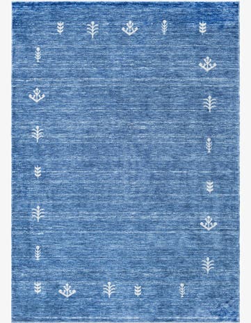 Navy Blue Gabbeh Rug