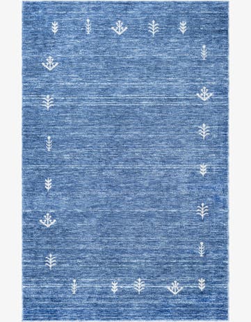 Navy Blue Gabbeh Rug