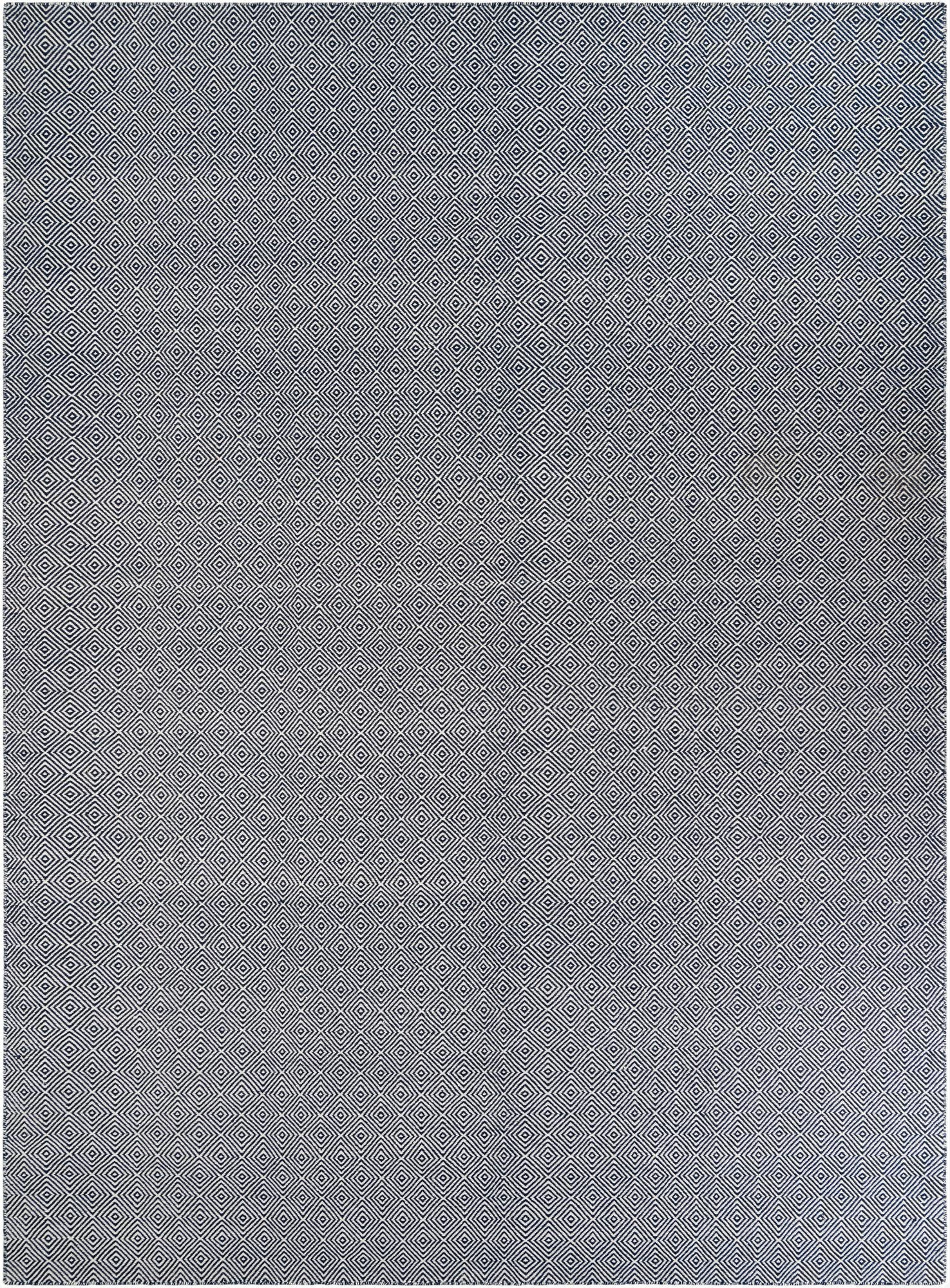 Primary image 305cm x 430cm  Hand Woven Geo Trellis Flatweave Rug