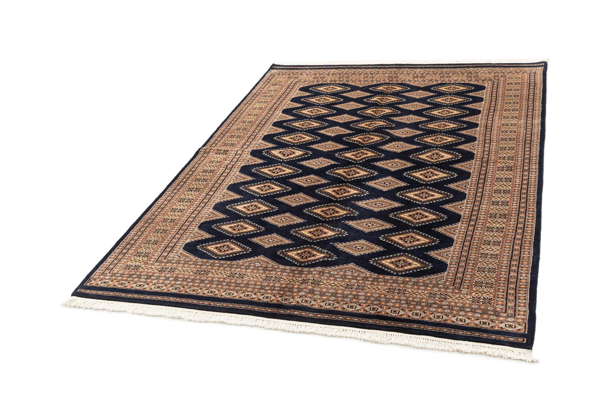 5' 9 x 7' 10 Hand Knotted Gharajeh Oriental Wool Rug