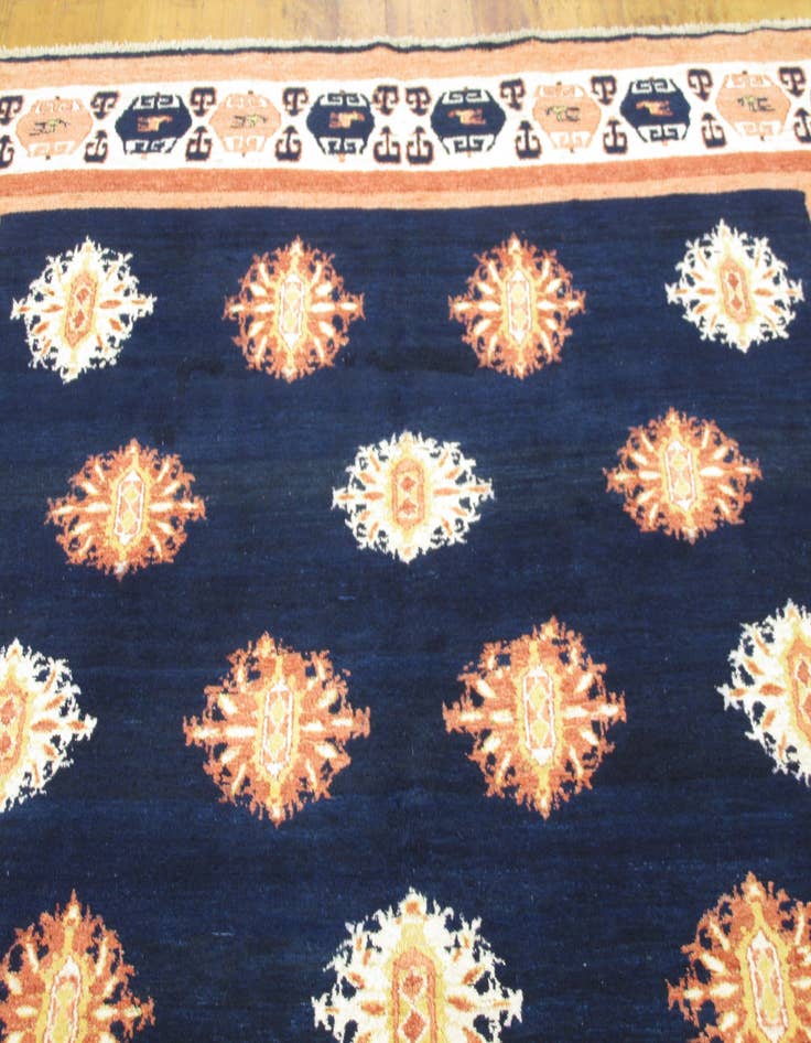 Detail image of 6' 5 x 9' 3 Hand Knotted Ghashghaei Persian Wool Rug