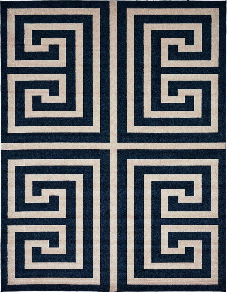 Detail image of 10' x 13' Greek Key Rug