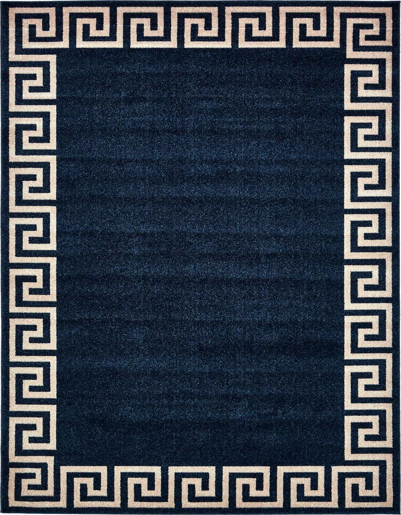 6' x 9' Greek Key Rug
