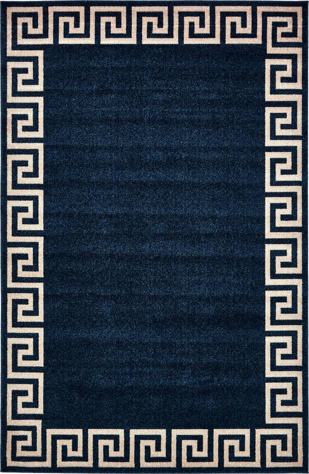Detail image of 6' x 9' Greek Key Rug
