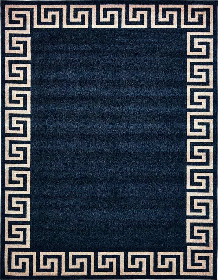 Detail image of 7' 10 x 11' Greek Key Rug