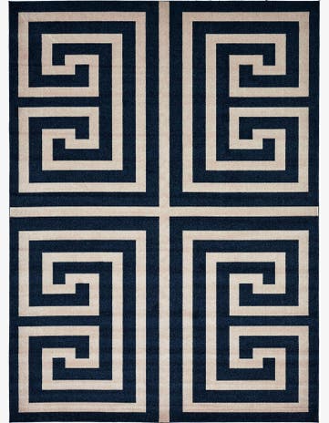 10' x 13' Greek Key Rug