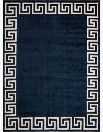 9' x 12' Greek Key Rug