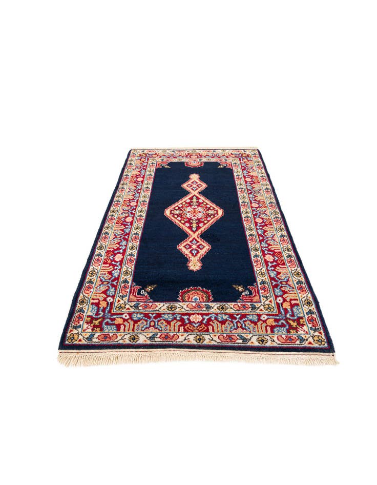 Detail image of 2' 10 x 5' Hand Knotted Hamedan Wool Rug