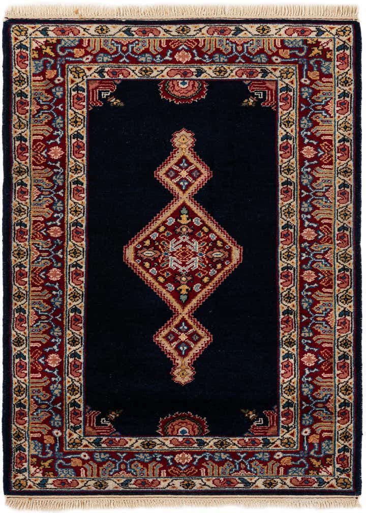 2' 10 x 5' Hand Knotted Hamedan Wool Rug