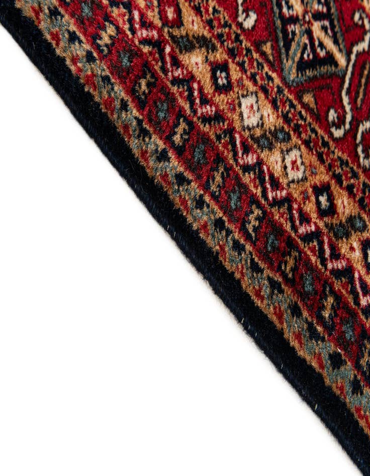 Detail image of 4' 7 x 7' 1  Hand Knotted Hamedan Wool Rug