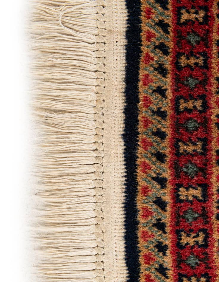 Detail image of 4' 7 x 7' 1  Hand Knotted Hamedan Wool Rug