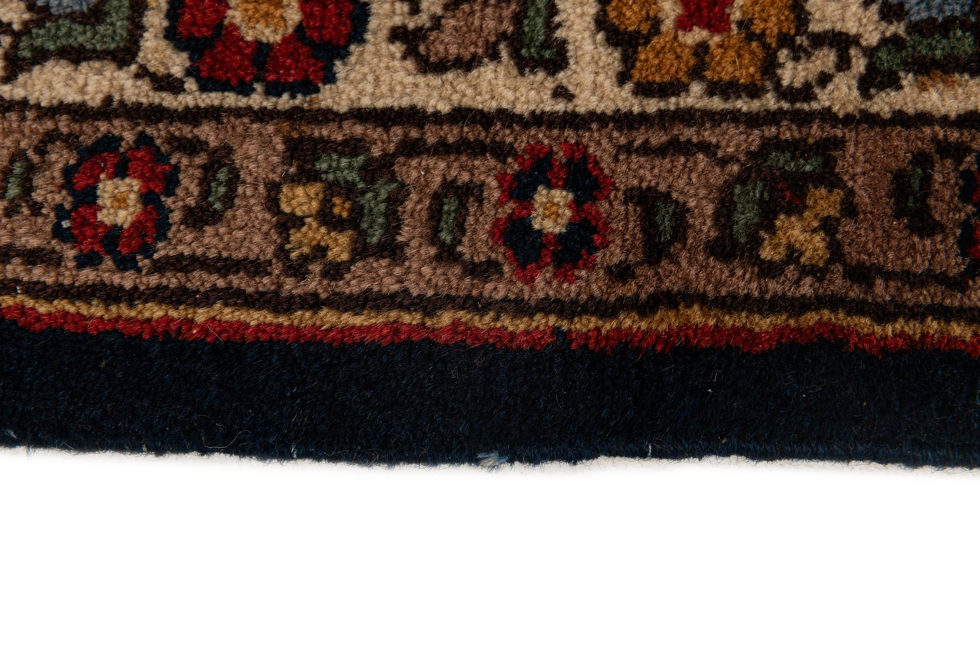7' 5 x 10' 6 Hand Knotted Hamedan Persian Wool Rug