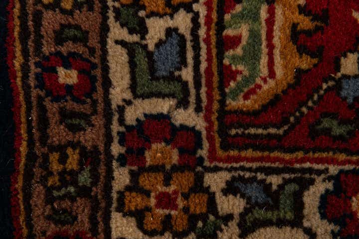 7' 5 x 10' 6 Hand Knotted Hamedan Persian Wool Rug