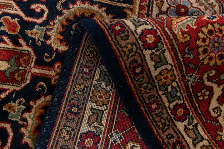 7' 5 x 10' 6 Hand Knotted Hamedan Persian Wool Rug
