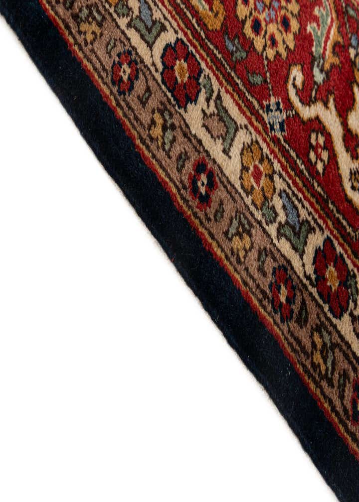 7' 5 x 10' 6 Hand Knotted Hamedan Persian Wool Rug