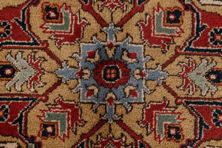 7' 5 x 10' 6 Hand Knotted Hamedan Persian Wool Rug