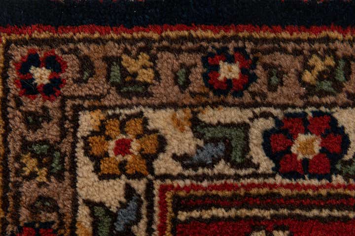 7' 5 x 10' 6 Hand Knotted Hamedan Persian Wool Rug