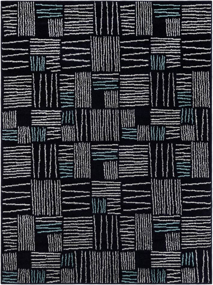 Detail image of 5' 3 x 7' Hanahan Rug