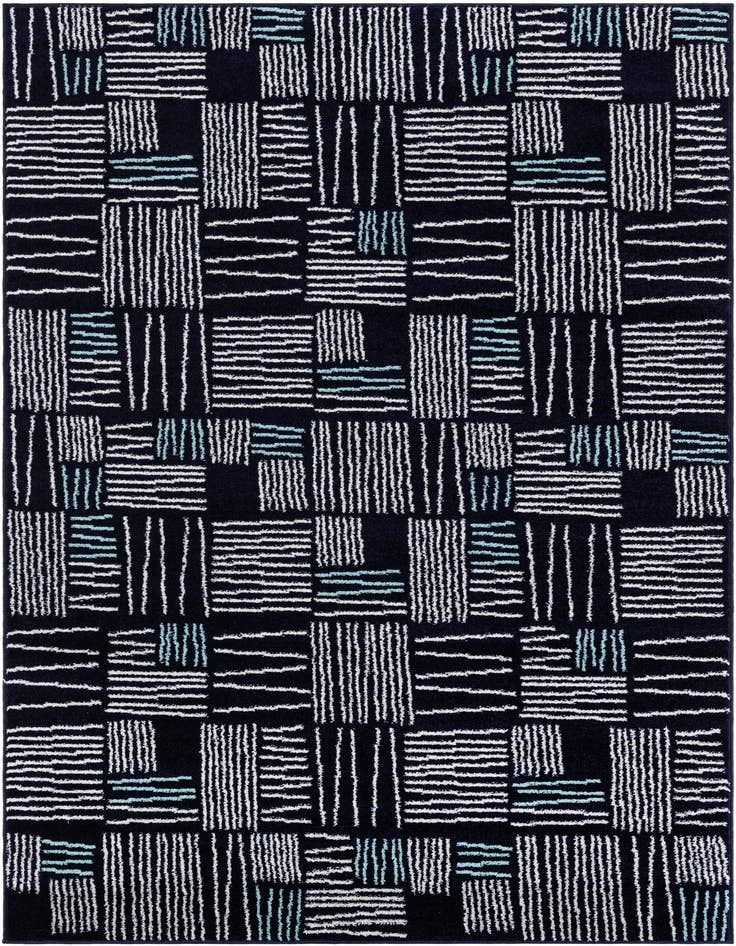 Detail image of 5' 3 x 8' Hanahan Rug