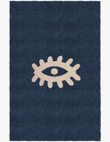 5' 1 x 8' Handtufted Wool Rug