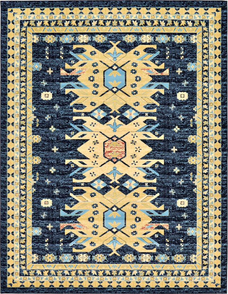 Detail image of 10' x 13' Heris Rug