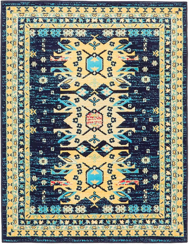 Detail image of 4' x 6' Heris Rug