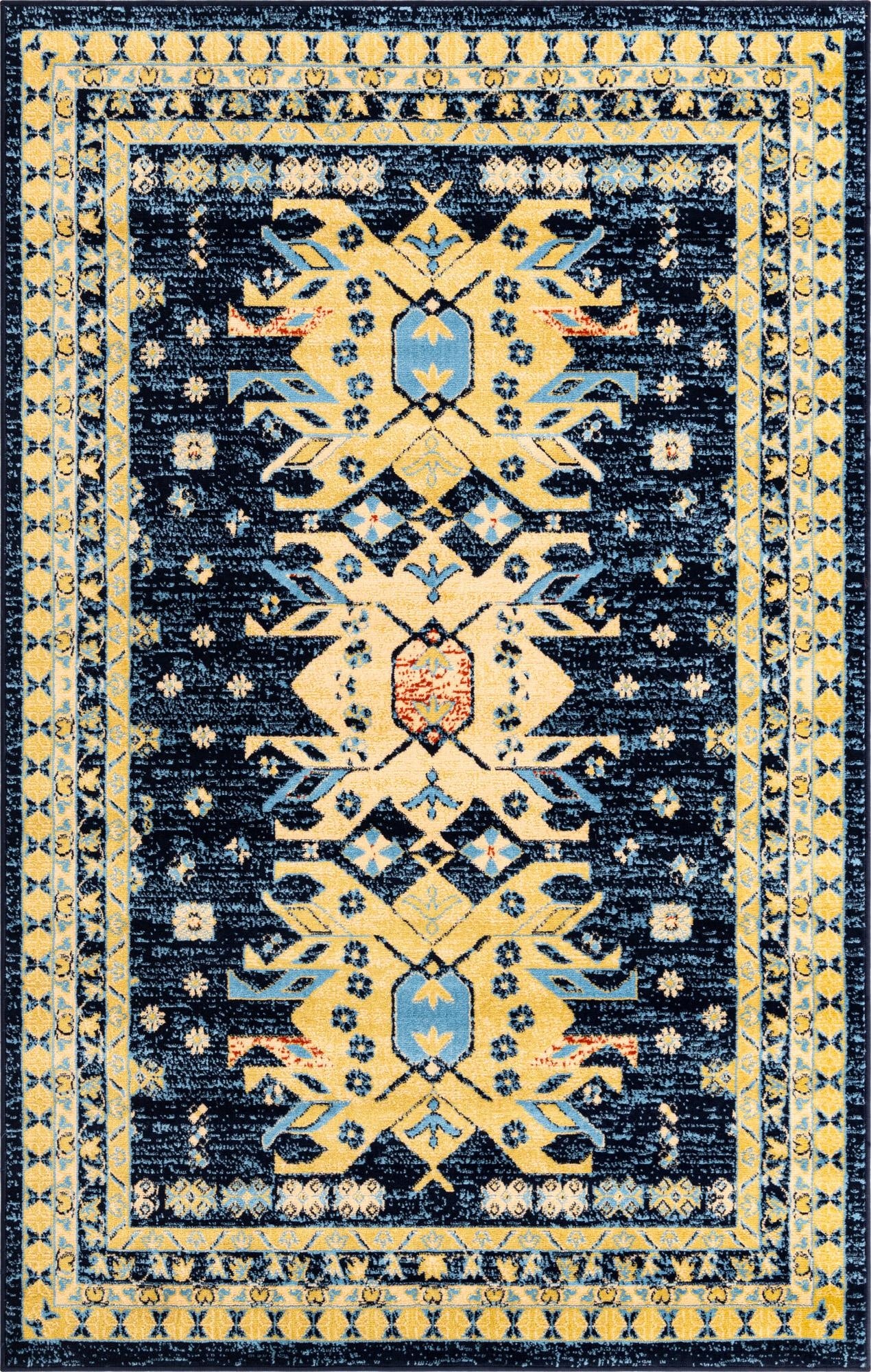 5' 3 x 8' Heris Rug