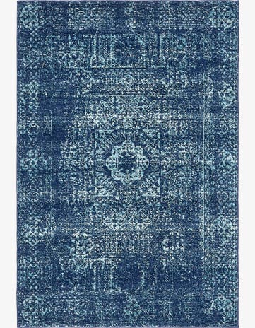 Navy Blue Heritage Rug