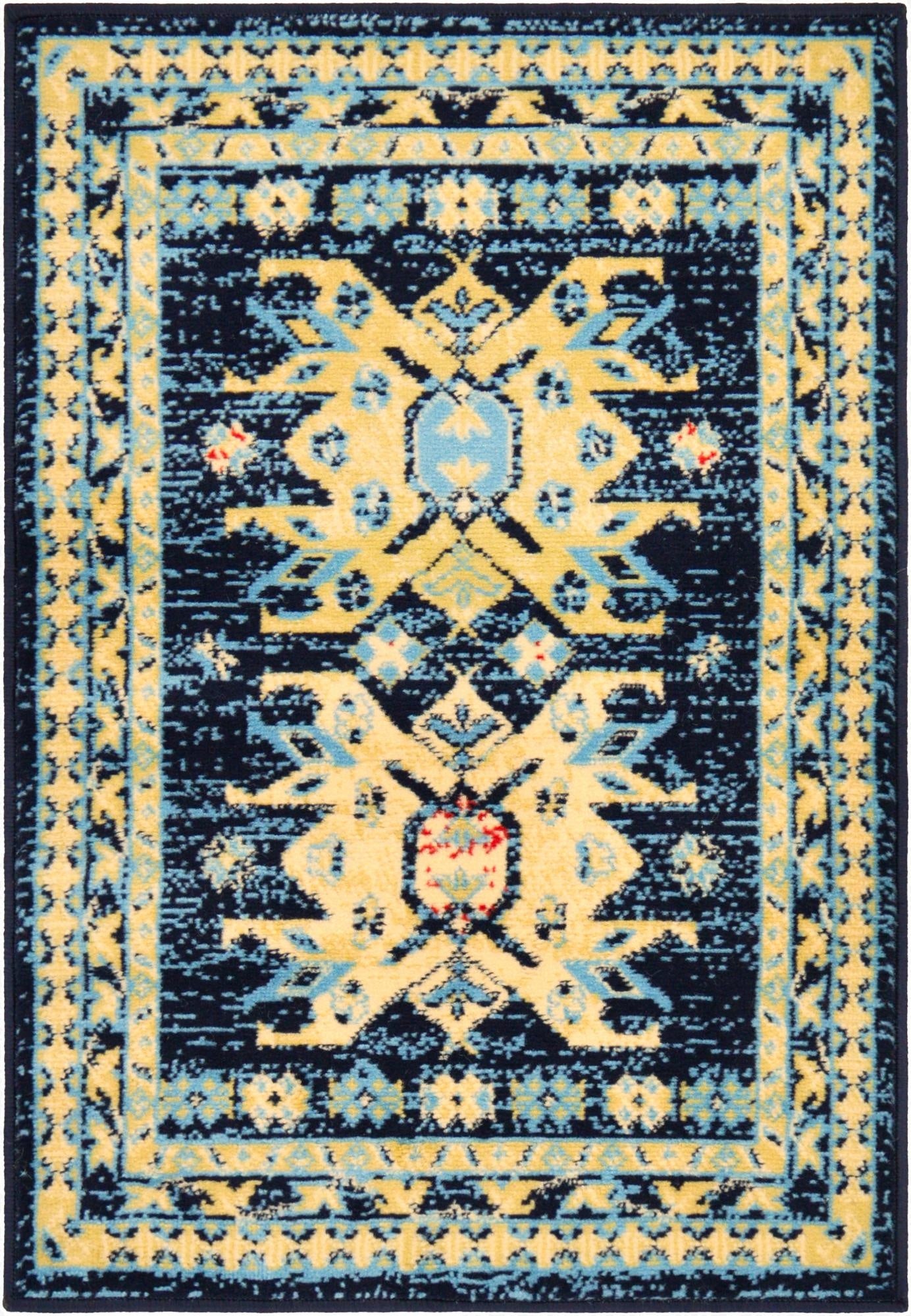 2' x 3' Heriz Design Rug