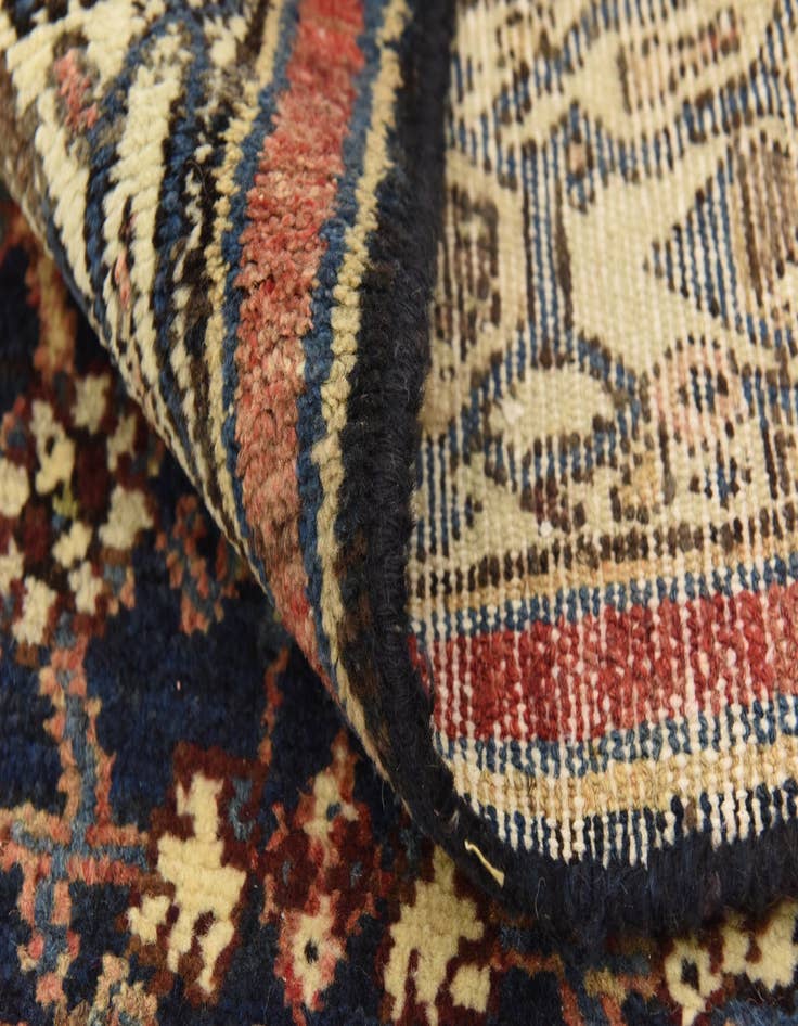 Detail image of 5' 7 x 10'  Hand Knotted Hossainabad Persian Wool Rug