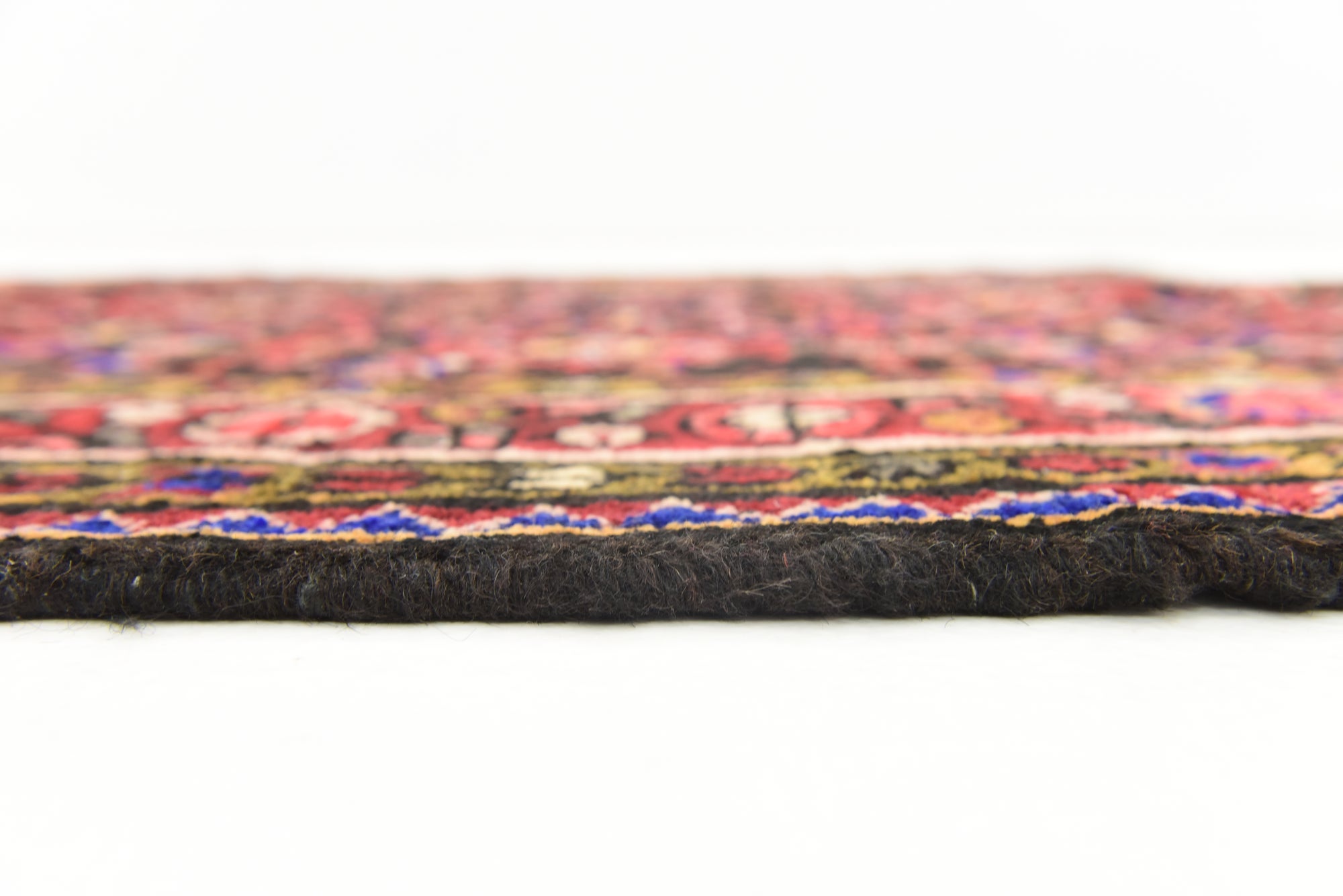 3' 9 x 6' 7 Hand Knotted Hossainabad Persian Wool Rug