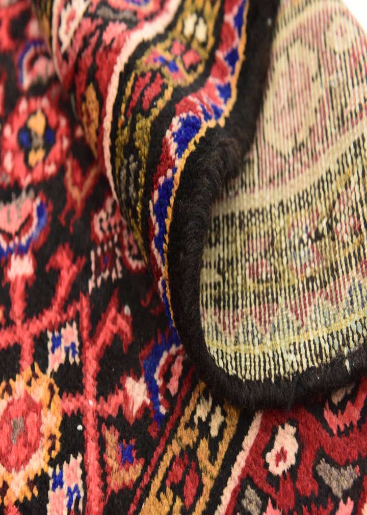 3' 9 x 6' 7 Hand Knotted Hossainabad Persian Wool Rug