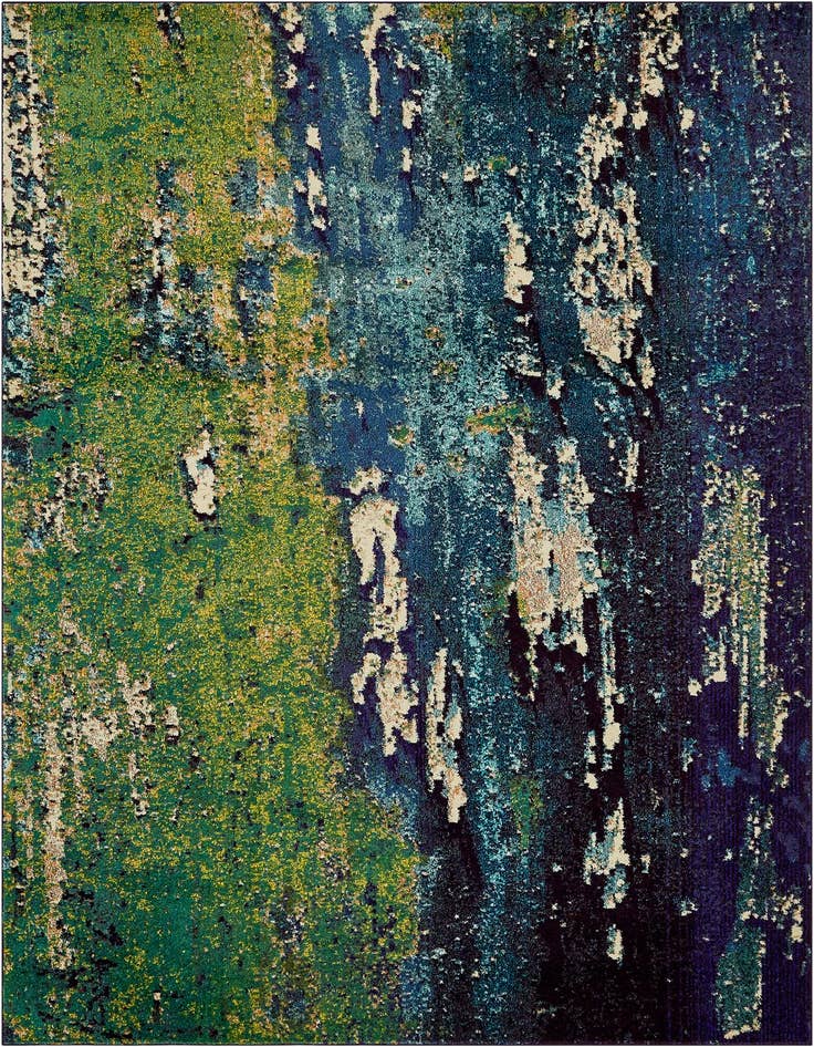 Detail image of 8' x 11' Washable Hyacinth Rug