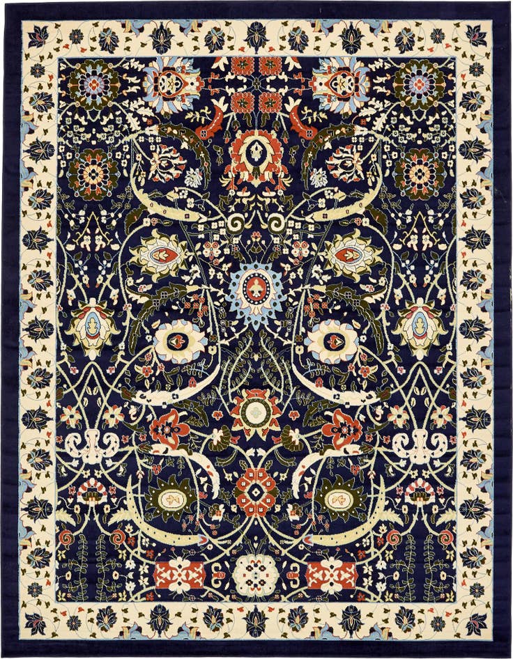 Detail image of 10' x 13' Isfahan Design Rug