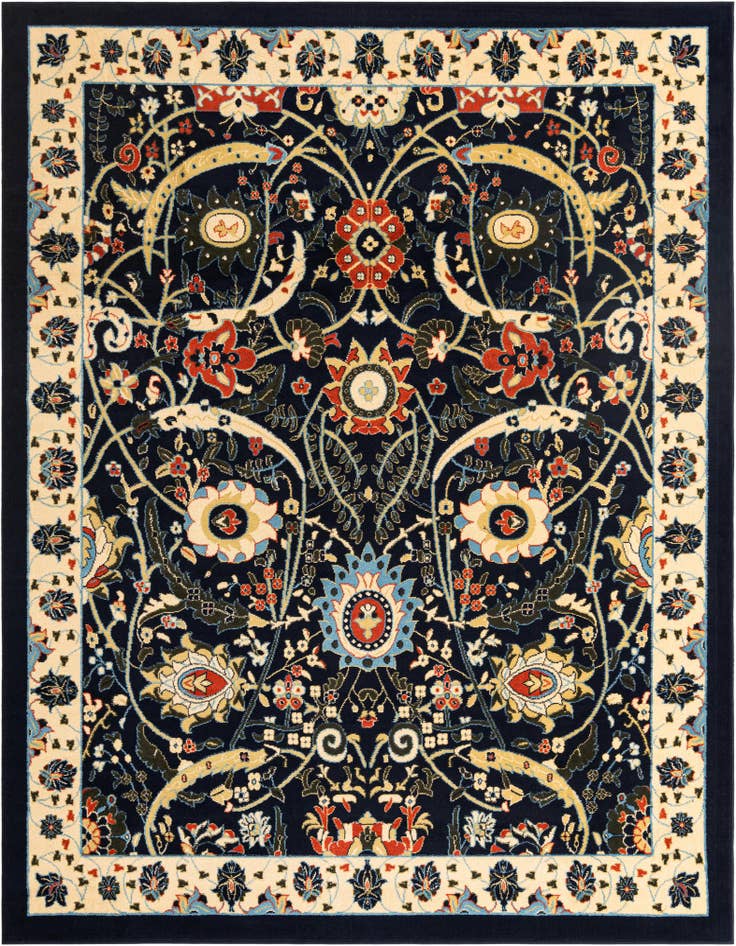 Detail image of 7' 10 x 10' Isfahan Design Rug