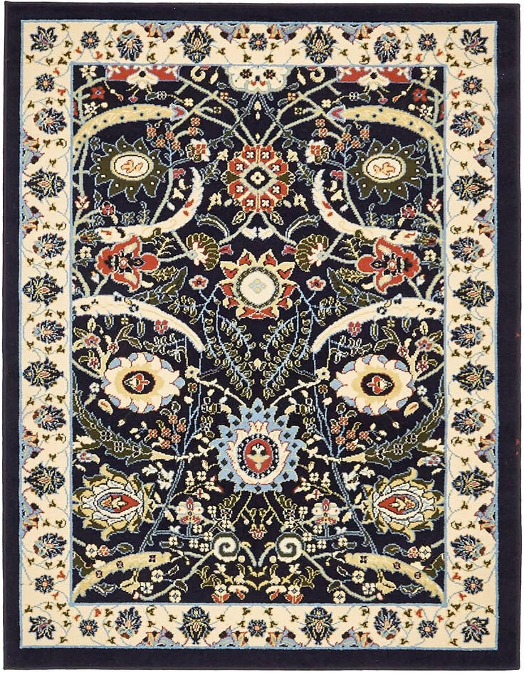 Detail image of 4' x 6' Isfahan Design Rug