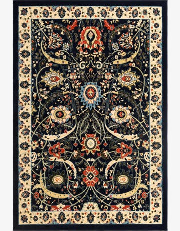 6' x 9' Isfahan Design Rug