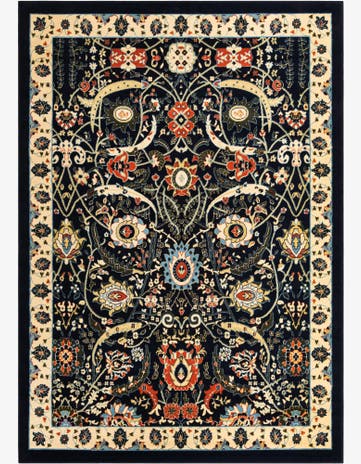7' x 10' Isfahan Design Rug