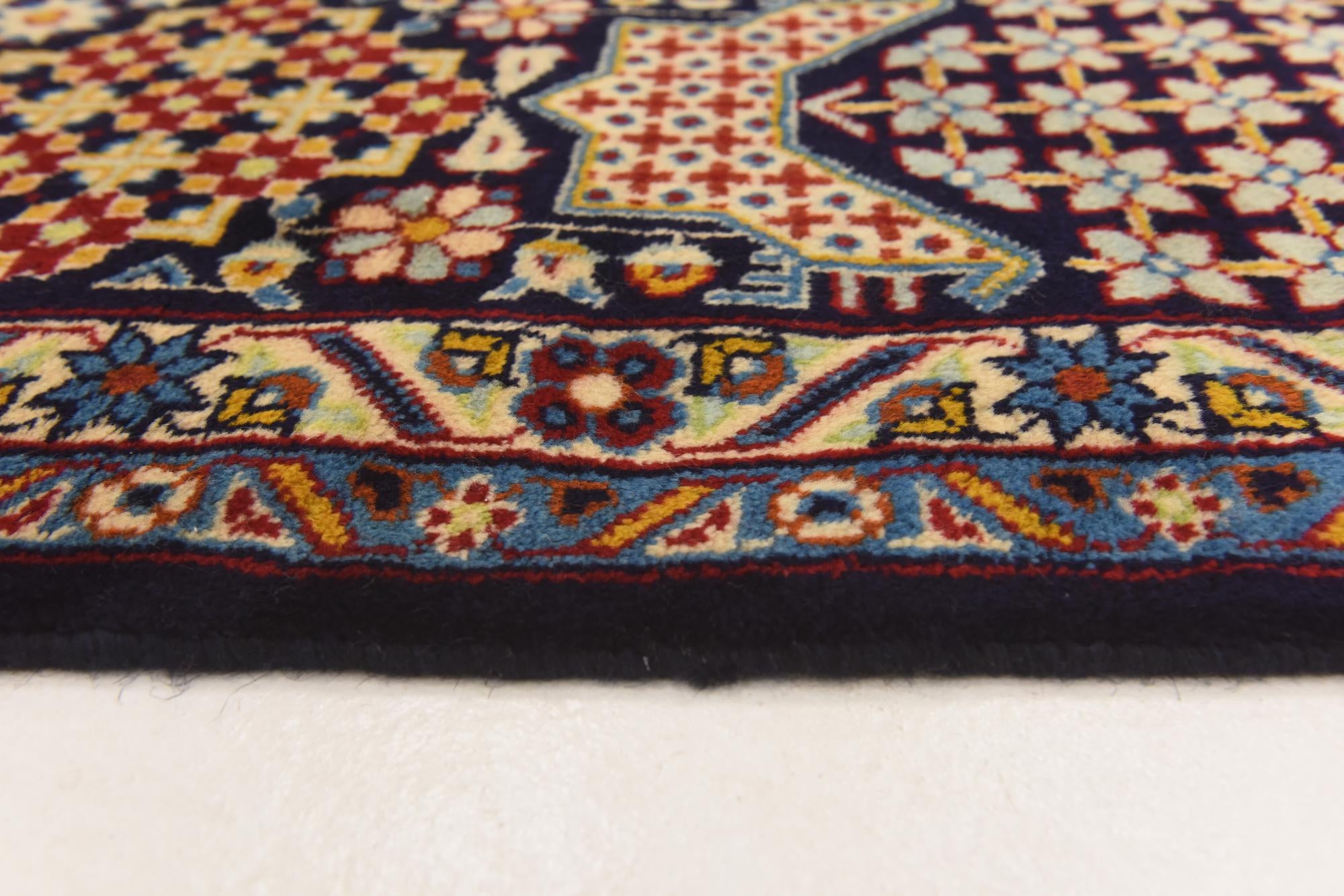 10' 2 x 13' 8 Hand Knotted Isfahan Persian Wool Rug