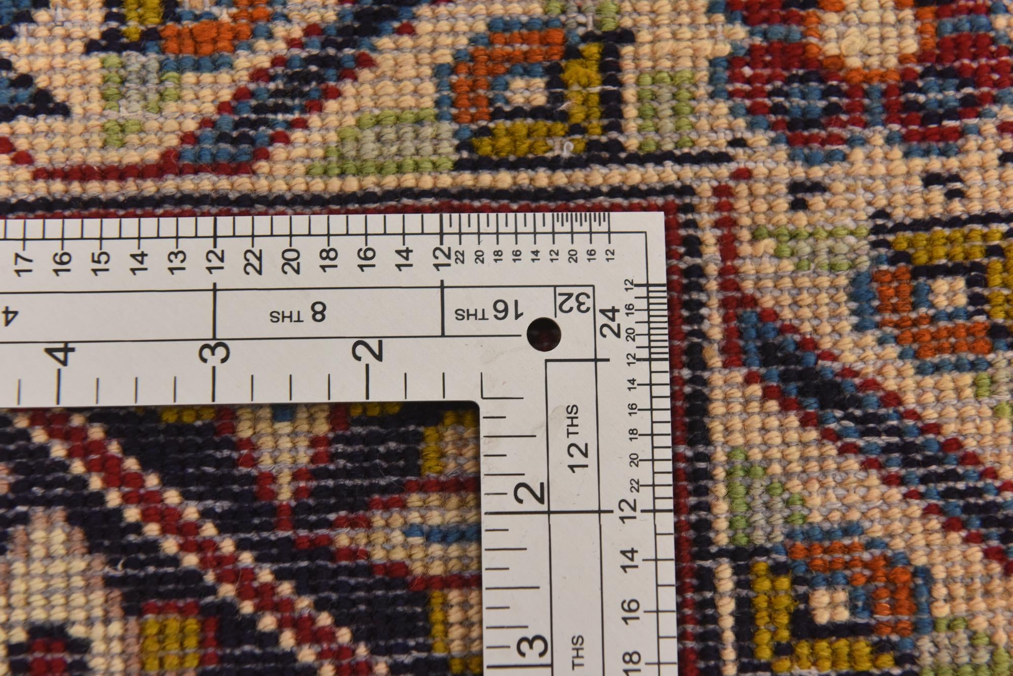10' 2 x 13' 8 Hand Knotted Isfahan Persian Wool Rug